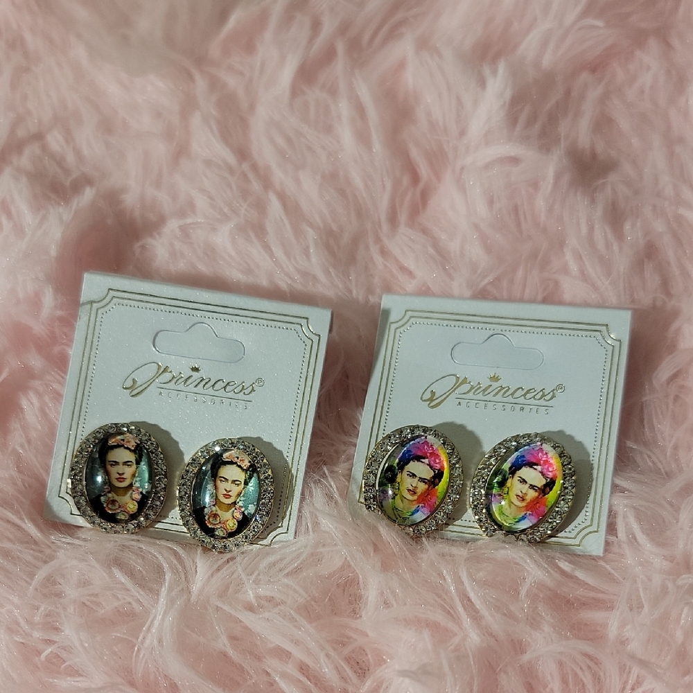Princess Accessories Frida Kahlo Earrings